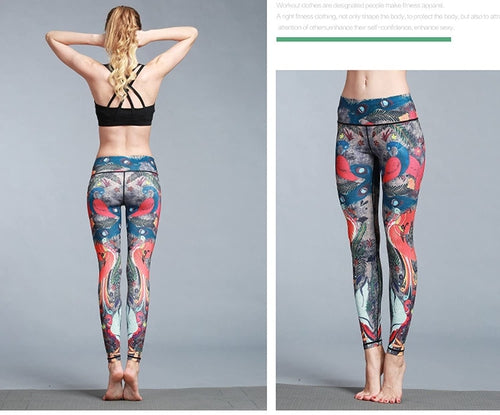 Vintage Peacock Leggings